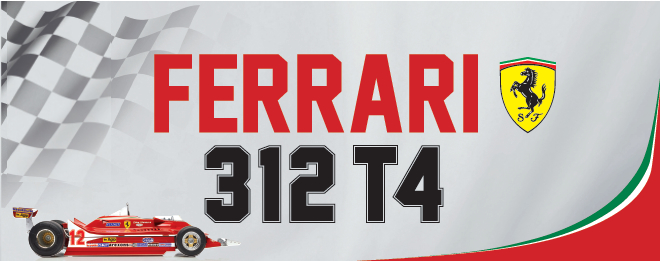 Macheta Ferrari 312 T4