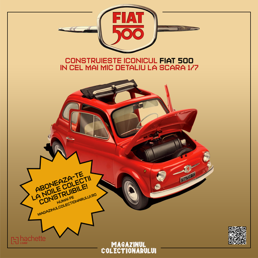 Fiat 500 scara 1:7