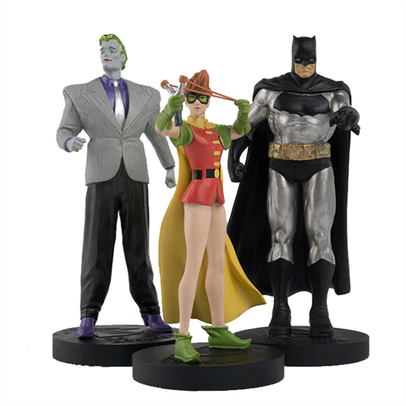 Set de 3 figurine din seria Batman: The Dark Knight Returns - Cavalerul intunericului se intoarce