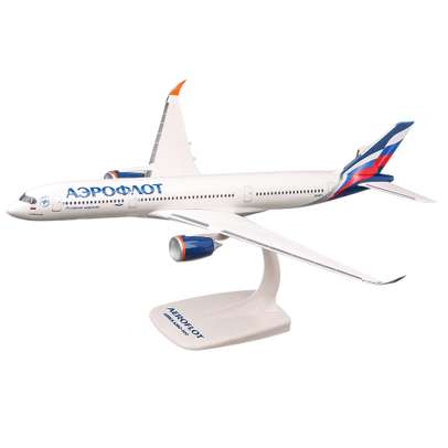 Airbus A350-900  Aeroflot VQ BFY Tchaikovsky, macheta avion, scara 1:200, alb, Herpa