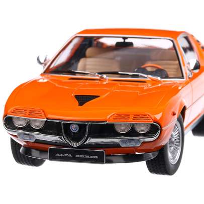 Alfa Romeo Montreal 1970, macheta auto scara 1:18, portocaliu, KK Scale