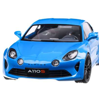 Alpine A110 S 2019, macheta auto, scara 1:18, bleu alpine, Solido