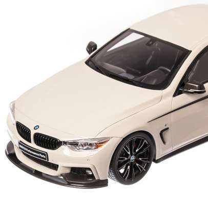 BMW 435i M Performance 2013, limited edition, macheta auto scara 1:18, alb, GT Spirit-5