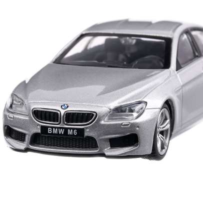 BMW M6 Gran Coupe 2017, macheta auto, scara 1:43, argintiu, CMC Toy