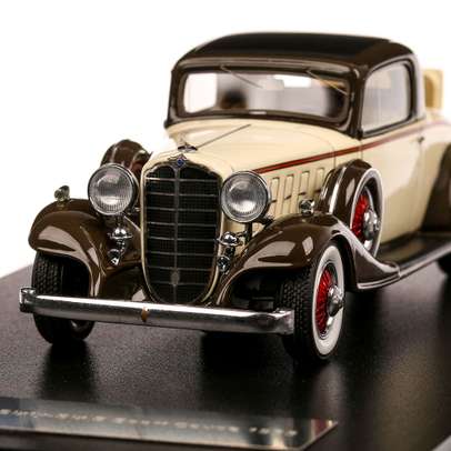 Buick Series 60-Six S sport Coupe 1933, macheta auto, scara 1:43, crem, Neo