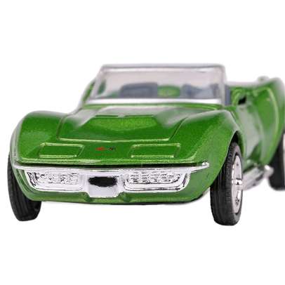 Chevrolet Corvette 1969, macheta auto scara 1:43, verde, New Ray