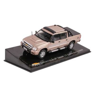 Chevrolet S-10 DeLuxe 2.5 pick-up 2009 scara 1:43 auriu