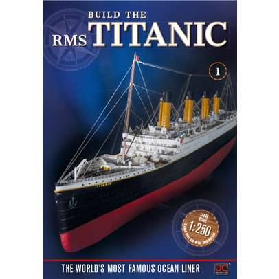 Abonament RMS Titanic scara 1:250-Pachetul 1+2 - seturile de piese 1-7