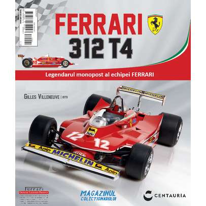 Macheta FERRARI 312 T4  - kit complet - nr.1-112 + cadou 7 machete Ferrari scara 1:43