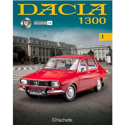Macheta construibila Dacia 1300 scara 1:8 Hachette - Nr.1