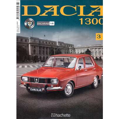 Macheta construibila Dacia 1300 scara 1:8 Hachette - Nr.3