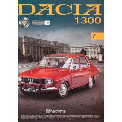 Macheta construibila Dacia 1300 scara 1:8 Hachette - Nr.7