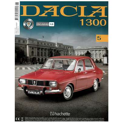 Macheta construibila Dacia 1300 scara 1:8 Hachette - Nr.5