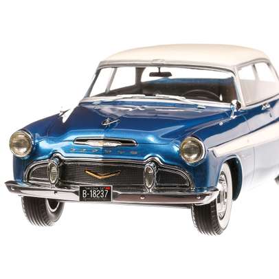 DeSoto Firedome 4-Door Seville 1956, macheta  auto, scara 1:18, bleu metalizat, BoS-Models