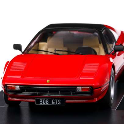 Ferrari 308 GTS 1977, macheta auto closed, scara 1:18, rosu, MCG