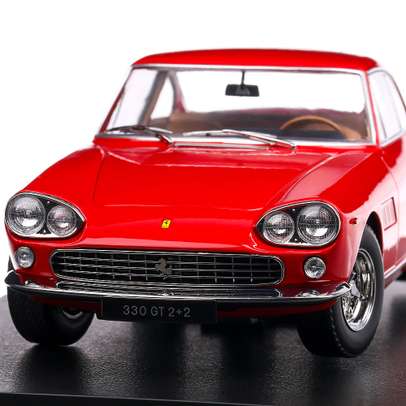 Ferrari 330 GT 2+2 1964, macheta auto scara 1:18, rosu, KK Scale