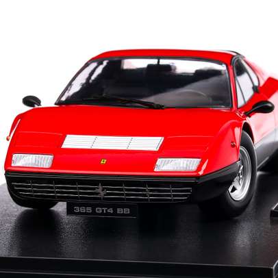 Ferrari 365 GT4 BB 1973, macheta auto scara 1:18, rosu, KK Scale