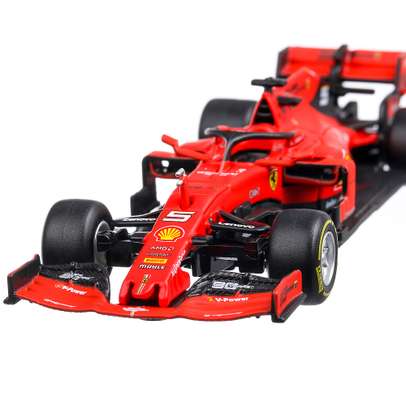 Ferrari SF90 #5 scuderia Ferrari F1 GP Australia S.Vettel 2019, scara 1:43, rosu, window box, Bburago