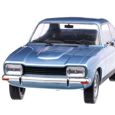 Ford Capri MKI  1968, macheta auto sealed body, scara 1:18, bleu, MCG