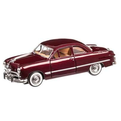 Ford COUPE 1949, macheta auto scara 1:24, visiniu, window box, Motor Max