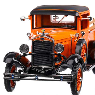 Ford Model A Pick-up 1931, macheta auto, scara 1:18, portocaliu, SunStar