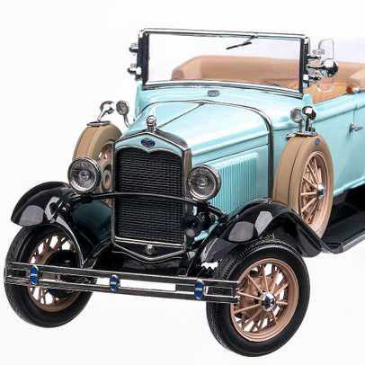 Ford Model A Roadster 1931, macheta auto, scara 1:18, bleu, Sun Star