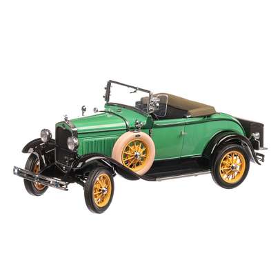 Ford Model A Roadster 1931, macheta auto, scara 1:18, verde, Sun Star