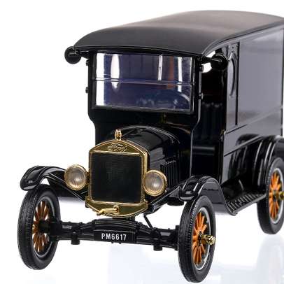 Ford Model T Paddy Wagon 1925, macheta  auto,  scara 1:24, negru, Motor Max