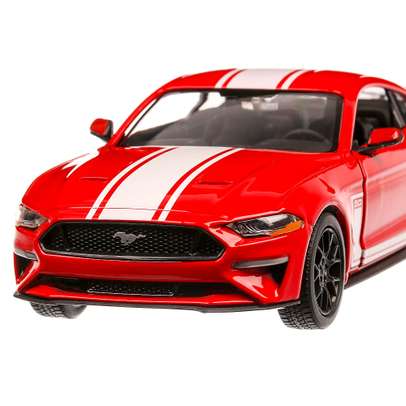 Ford Mustang GT 2018, macheta  auto, scara 1:24, rosu, Motormax