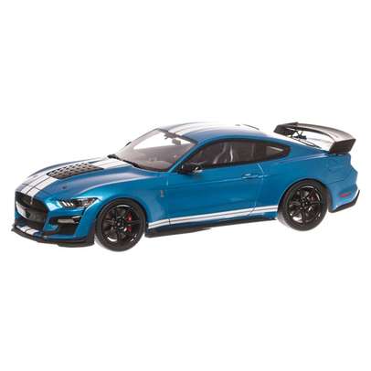 Ford SHELBY GT500 2020, macheta auto scara 1:18, albastru, GT Spirit