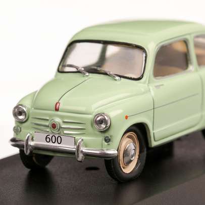 Greek Cars Collection - Nr. 8 - Fiat 600 1959