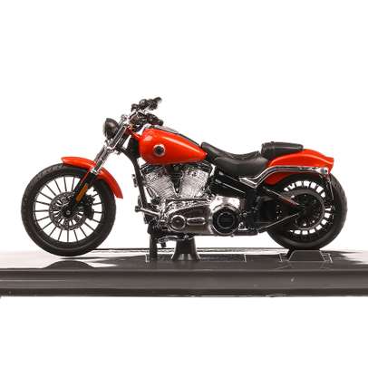 Harley-Davidson Breakout 2016, macheta motocicleta, scara 1:18, rosu cu negru, Maisto-6