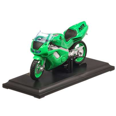 Honda NR  1992, macheta motocicleta, scara 1:18, verde, Maisto-2