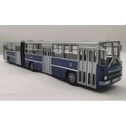 Macheta autobuz articulat Ikarus 280.33 1984 albastru 1:43