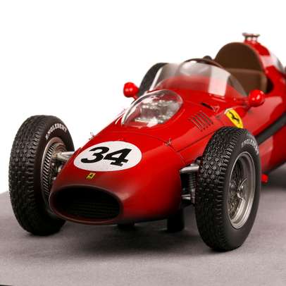Ferrari DINO 246 F1 #34 Luigi Musso Monaco GP 1958, macheta auto, scara 1:18, rosu, Tecno Models