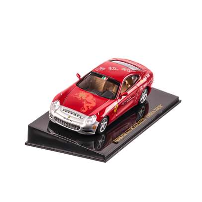 Ferrari 612 SCAGLIETTI China Tour, macheta auto scara 1:43, rosu, Magazine models