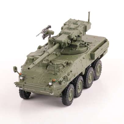 M1128 Stryker 2007, macheta vehicul militar, verde olive, scara 1:72, Magazine Models
