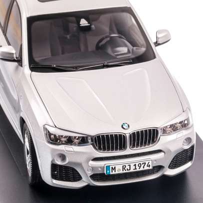 BMW X4 (F26) 2015, macheta auto scara 1:18, alb, window box, Paragon