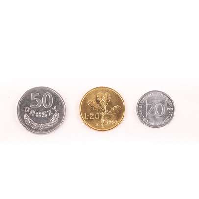 Monede si Bancnote de pe Glob Nr.136 - 20 de stotinov 20 de lire 50 de grosi