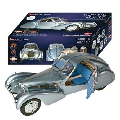 Macheta auto Bugatti 57SC Atlantic - kit complet scara 1:8