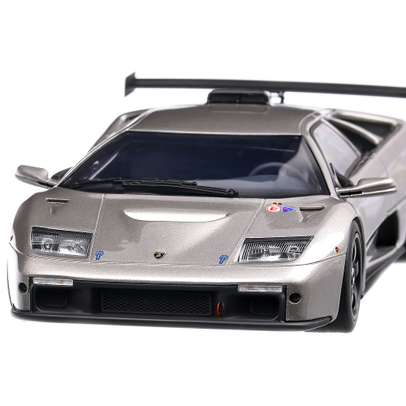 Lamborghini Diablo GTR 2000, macheta auto resin series, scara 1:18, gri, Kyosho
