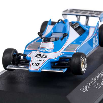 Ligier JS11 1979, #25 Patrick Depaillier winner GP Spain macheta auto, scara 1:43, bleu, CMR