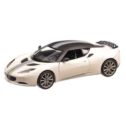 Lotus Evora S 2010, macheta auto, scara 1:24, alb mat, Motormax