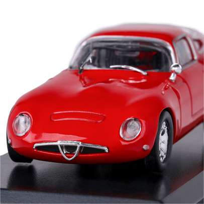 Macheta auto Alfa Romeo TZ 1964 scara 1:43 rosu Magazine Models