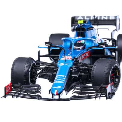 Macheta auto Alpine A520 F1 2021, scara 1:18, albastru, Solido