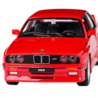 Macheta auto BMW M3 E30 1988 scara 1-24 rosu