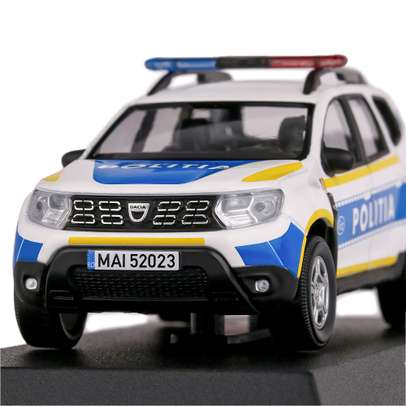 Macheta auto Dacia Duster Politia Romana scara 1:43