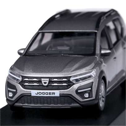Macheta auto Dacia Jogger 2022 scara 1:43 gri metalizat Norev