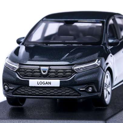 Dacia Logan 2021, macheta auto scara 1:43, gri, Norev