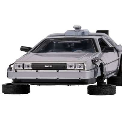 Macheta auto DeLorean-Back to the Future II Flying Wheel Version 1989 1:24